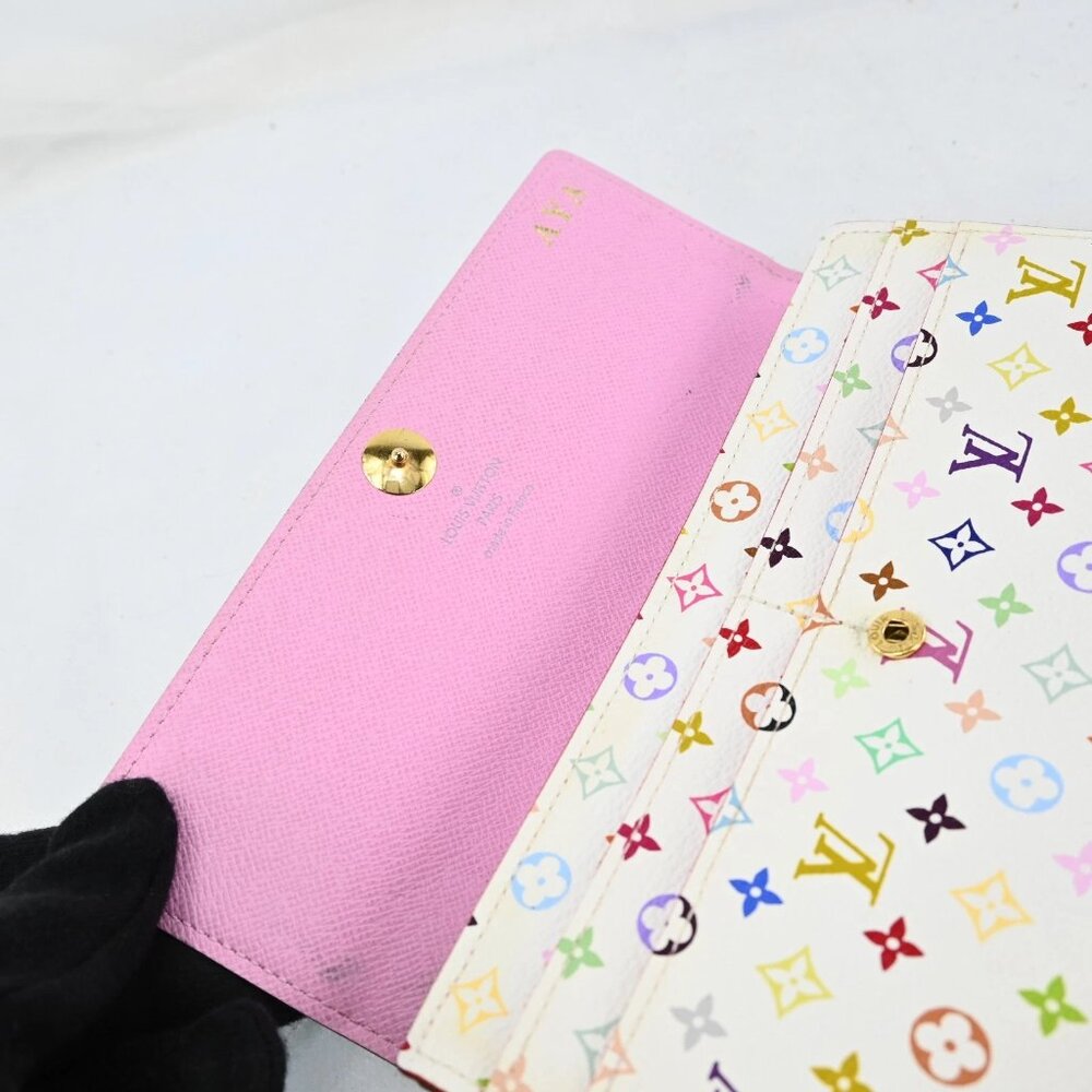 LOUIS VUITTON Multicolor Portefeuille Wallet bsj440-102325 - Picture 8 of 16